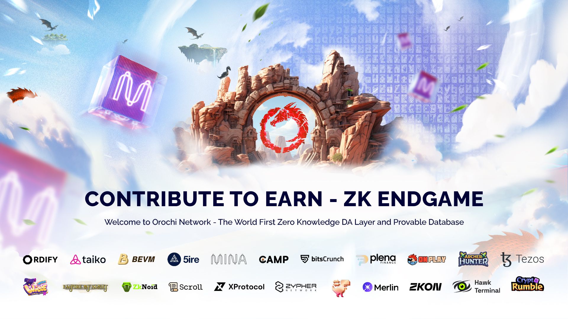 Introducing the brand-new Contribute to Earn - zkEndgame Edition | Orochi  Network